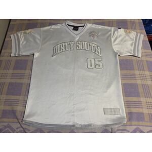 Vintage Fubu Jersey Men XL Dirty South #05 Hip Hop 90s Streetwear Ltd Ed 1992